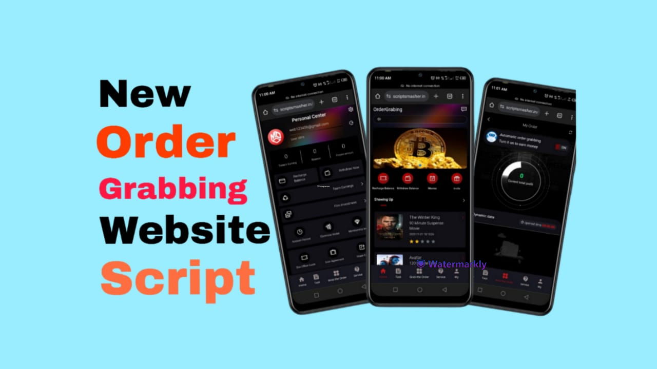 Order Grabbing Website Script 2024
