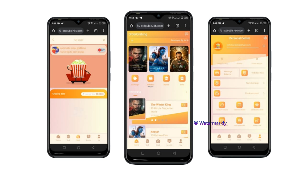 Order Grabbing Script 2024 - Grab And Earn Website