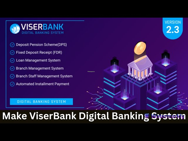 Viser Bank Banking website Script 2024