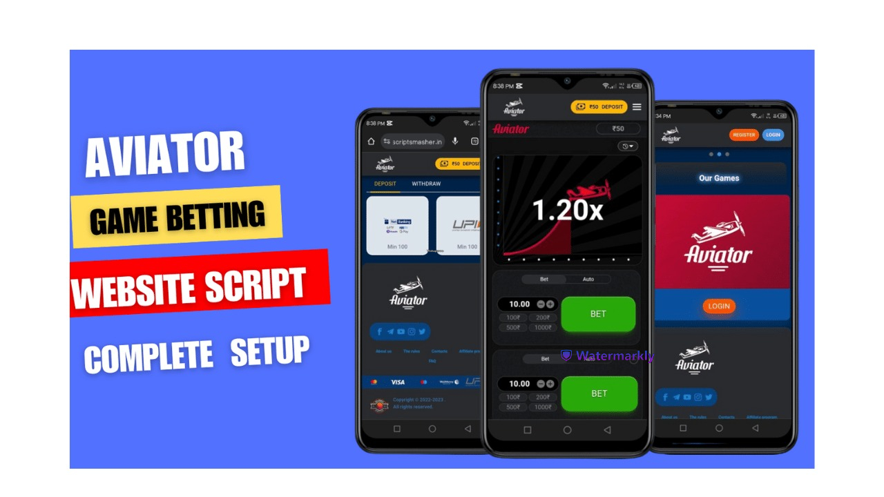 Aviator Game Betting Source code 2024