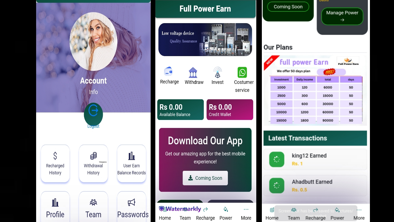 New Investment Website Script 2024