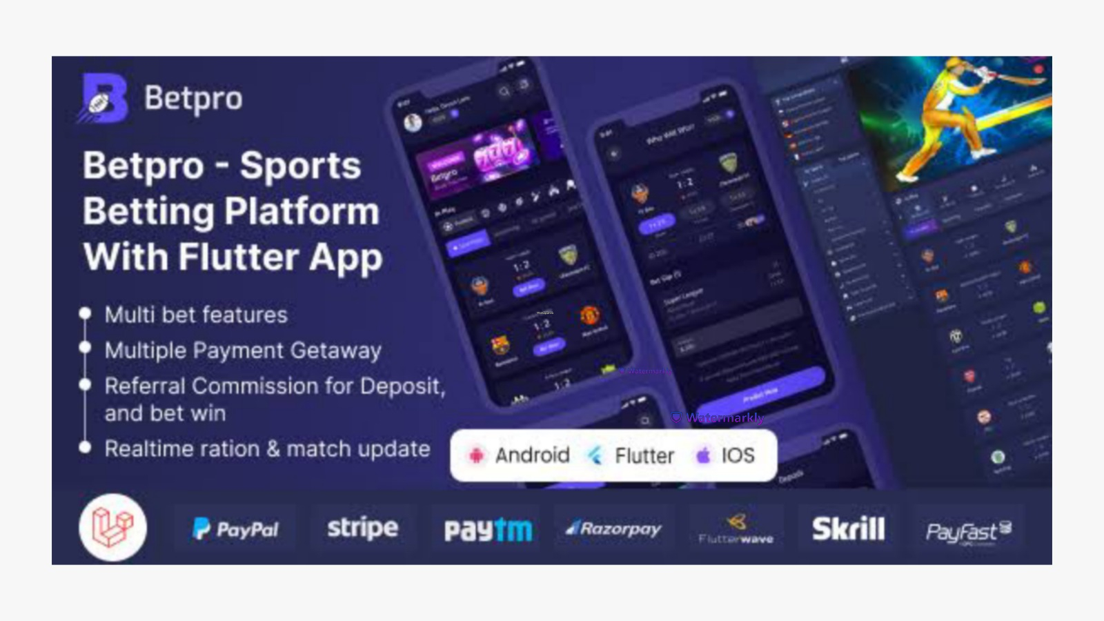 Betpro Sports Betting Website Script 2024