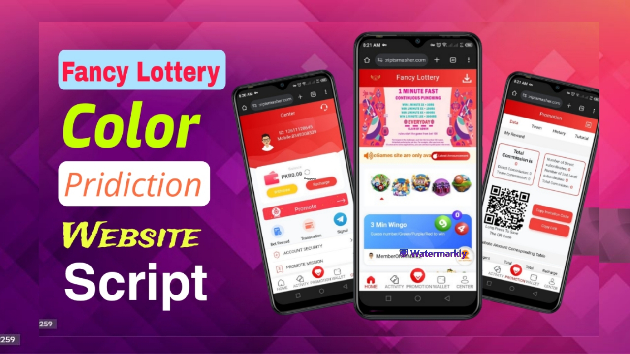 Facny Lottory - Color Pridiction Website Script