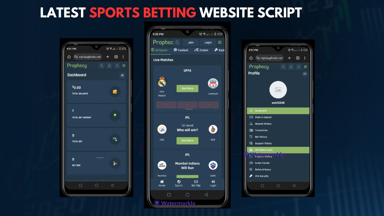 New Online Betting Website Scripts - World Cup Betting Website
